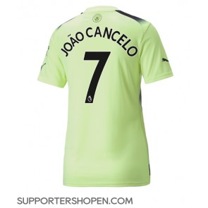 Manchester City Joao Cancelo #7 Tredje Matchtröja Dam 2022-23 Kortärmad